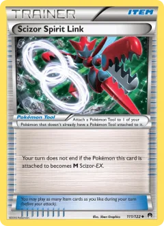 Scizor Spirit Link Reverse Holo