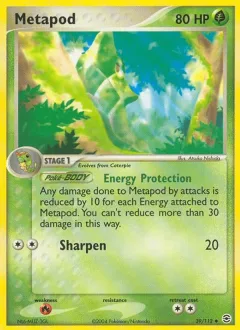 Metapod Reverse Holo