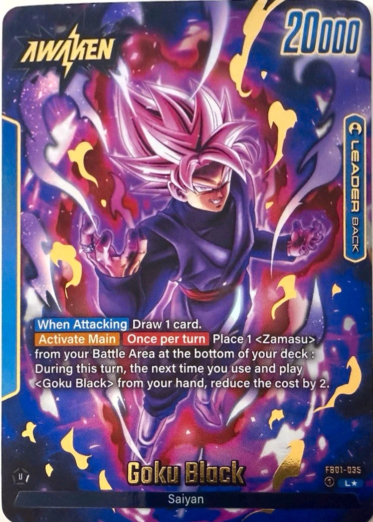 Goku Black [Alternate Art] #FB01-035