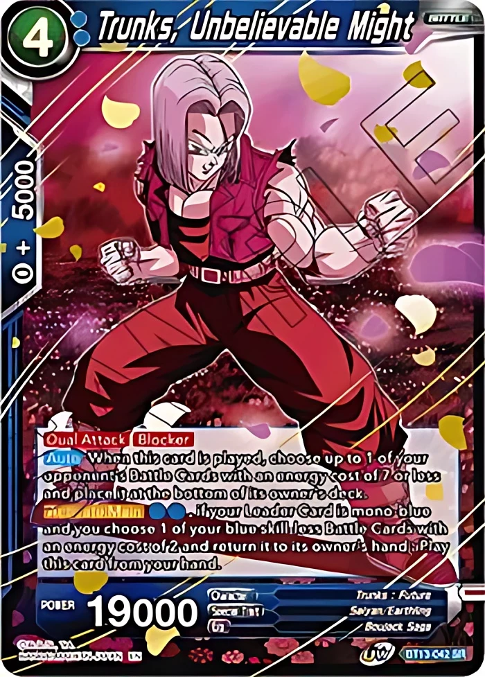 Trunks, Unbelievable Might #BT13-042