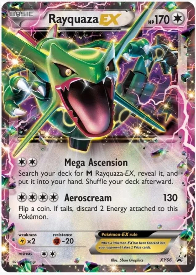 Rayquaza Ex Xy66