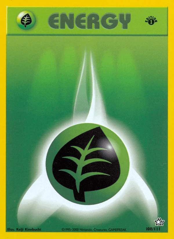 Grass Energy 1st Edition #108