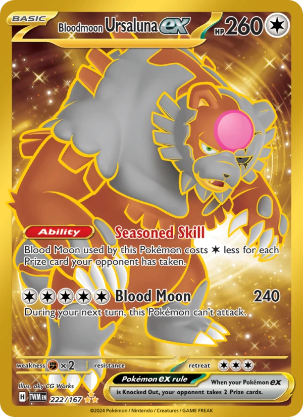 Bloodmoon Ursaluna Ex #222
