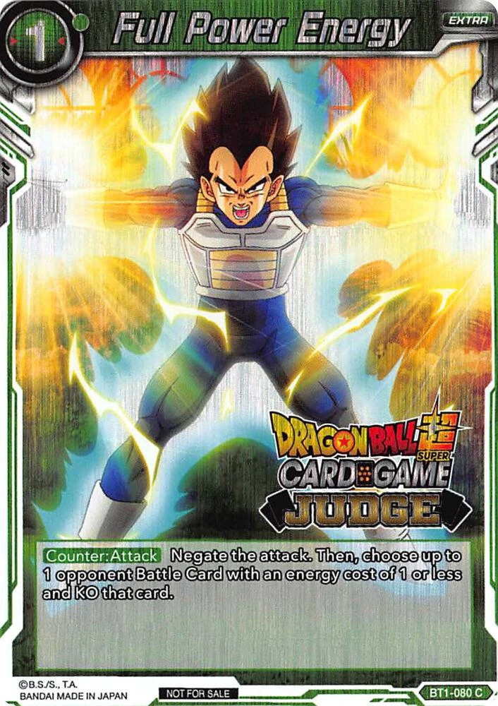 Full Power Energy [Judge Promo] #BT1-080