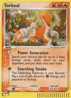 Torkoal Reverse Holo
