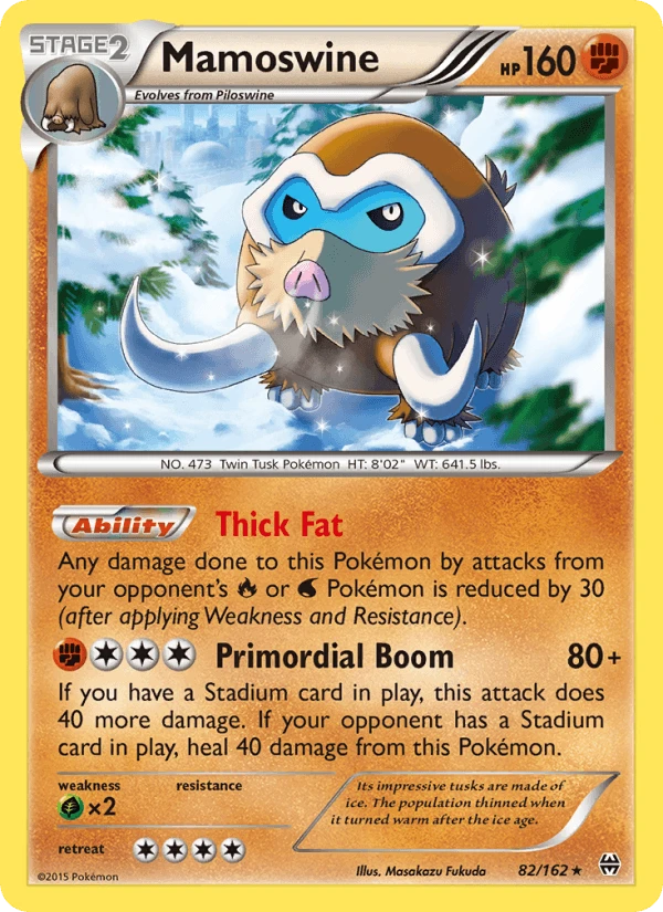 Mamoswine Holo #82