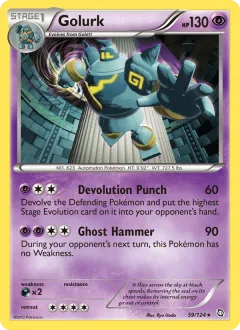 Golurk Reverse Holo
