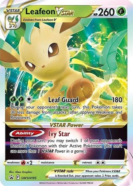 Leafeon V Star #SWSH195