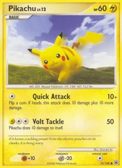 Pikachu Stamped