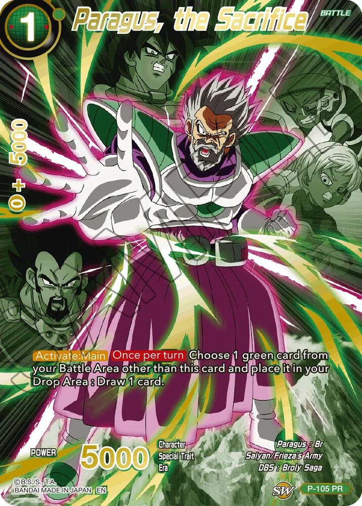 Paragus, the Sacrifice [Alternate Art] #P-105