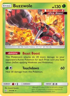 Buzzwole Reverse Holo