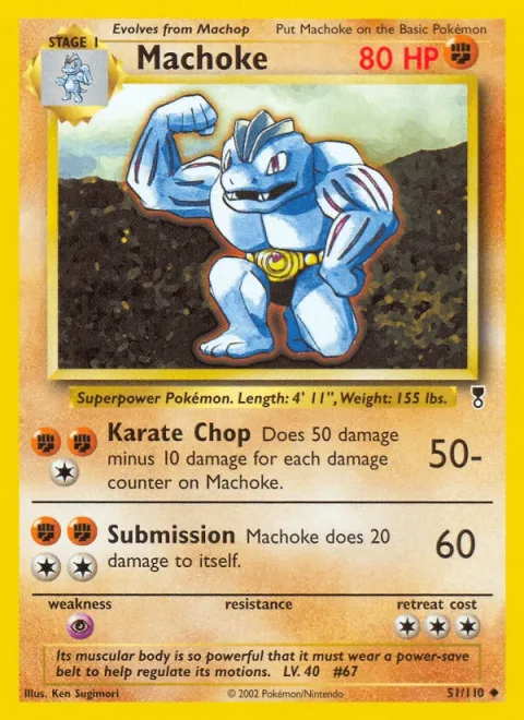 Machoke Reverse Holo