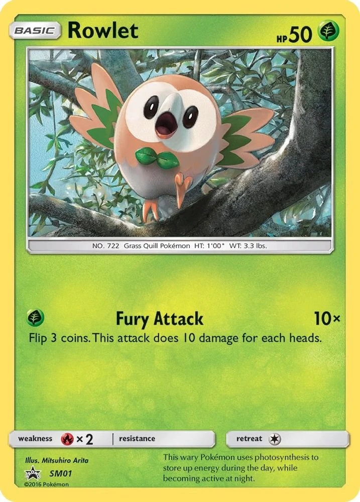 Rowlet #SM01