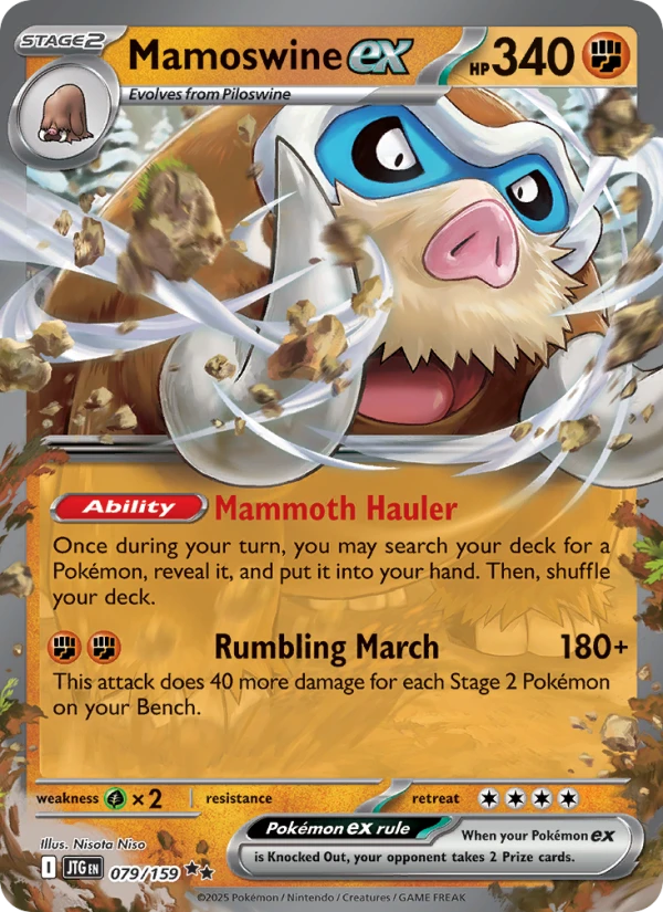 Mamoswine Ex #79