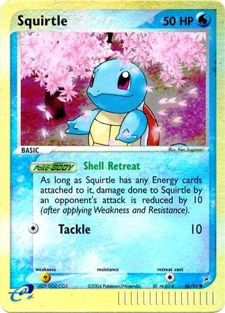 Squirtle Reverse Holo #46