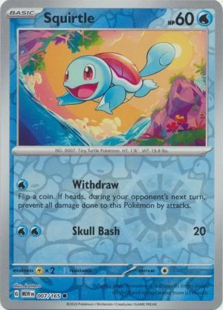Squirtle Reverse #7