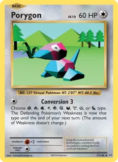 Porygon Reverse Holo