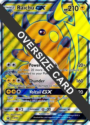 Raichu GX Jumbo #SM90