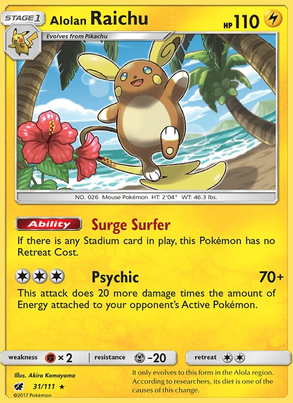 Alolan Raichu #31