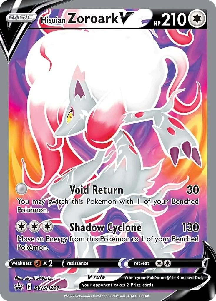 Hisuian Zoroark V Swsh297