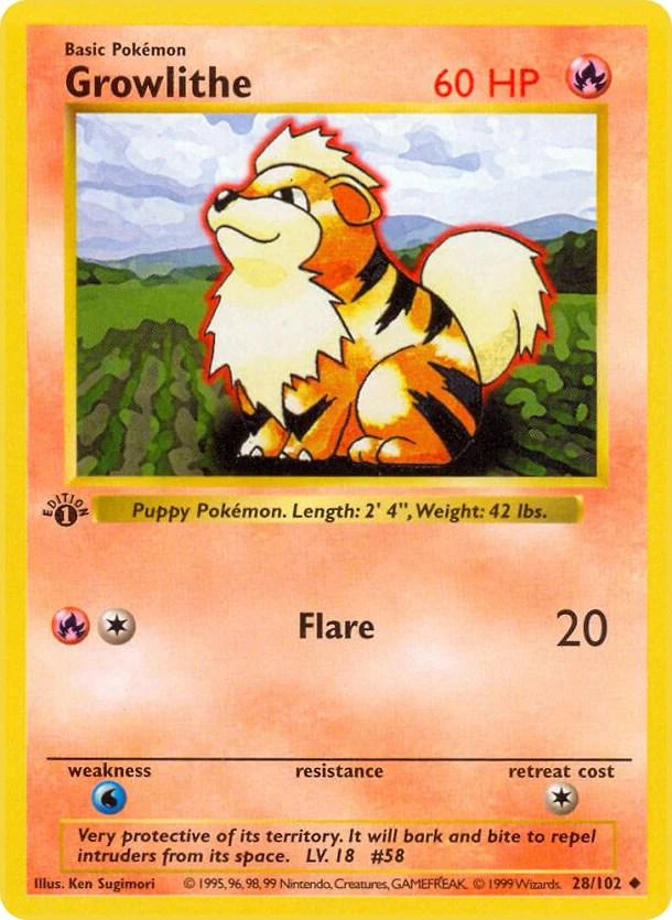 Blaine's Growlithe #56
