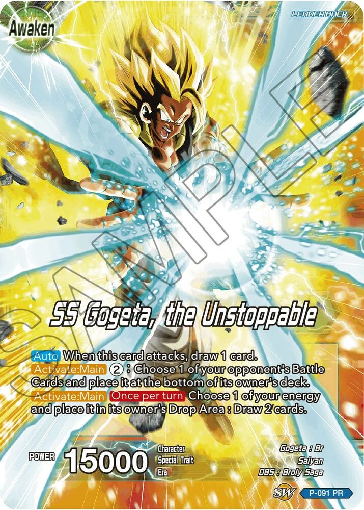 Gogeta // SS Gogeta, the Unstoppable #P-091