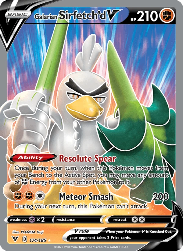 Galarian Sirfetch'd V #174