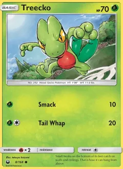 Treecko Reverse Holo