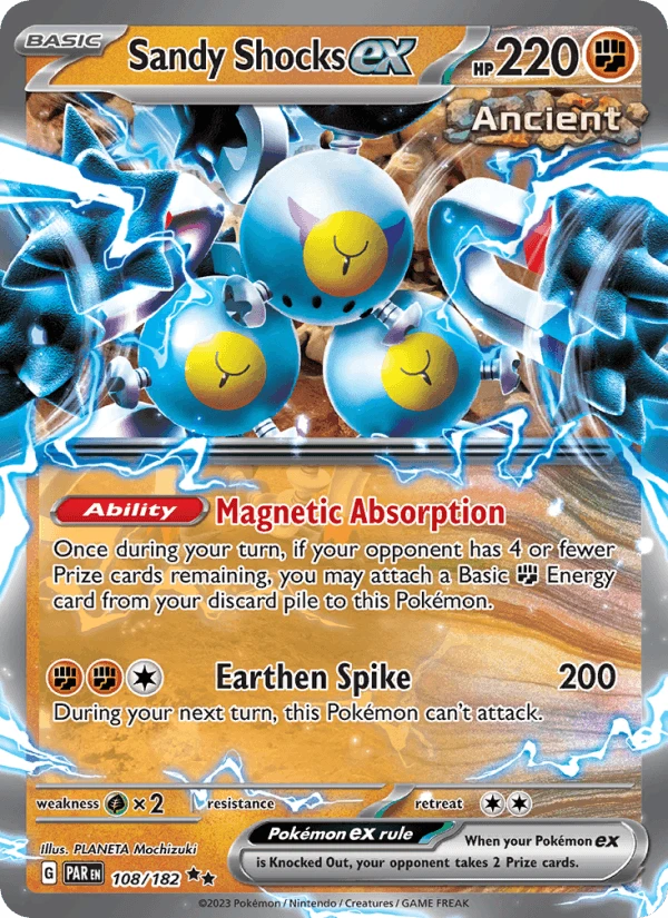 Sandy Shocks ex Holo #108