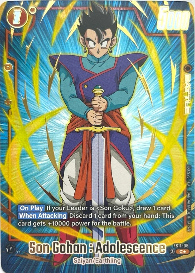 Son Gohan : Adolescence [Gold] #FS11-08