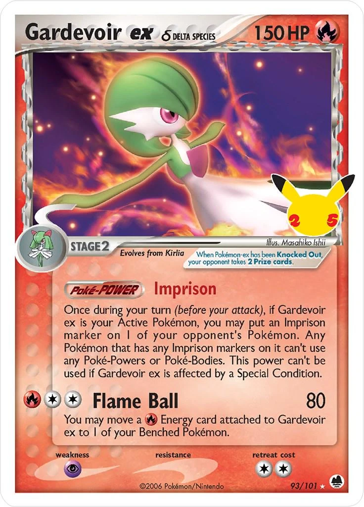 Gardevoir Ex #93