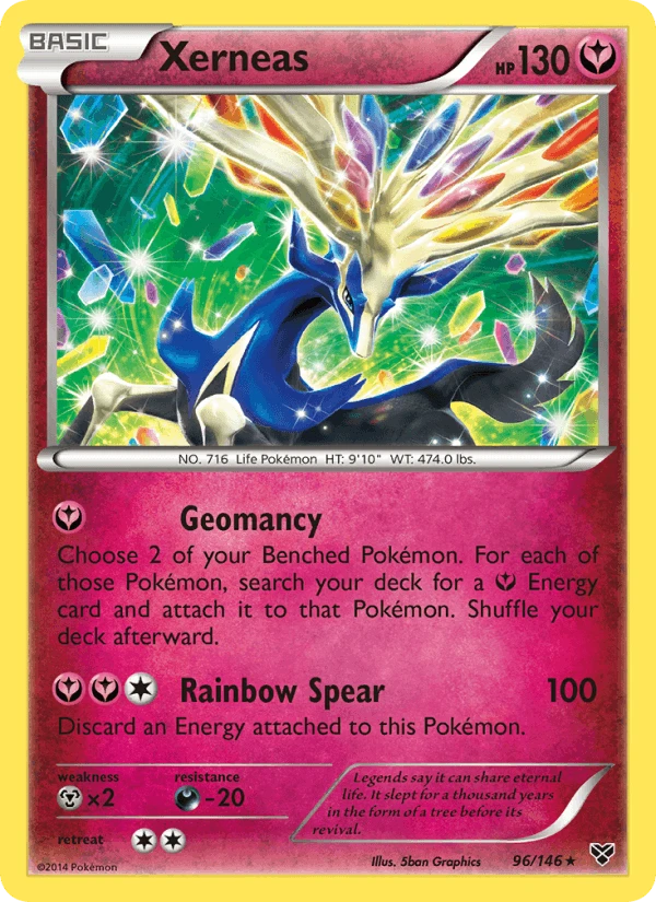 Xerneas Cracked Ice #96