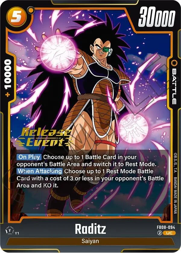 Raditz [Release Event] #FB08-094