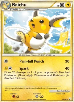 Raichu Reverse Holo