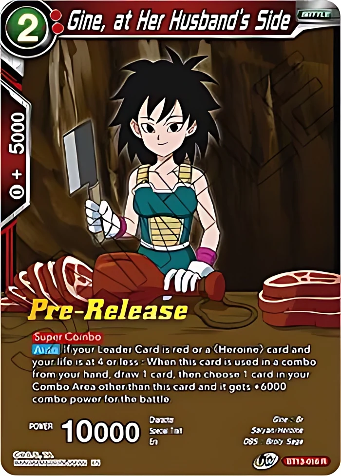Gine, at Her Husband's Side [Pre-Release] #BT13-016