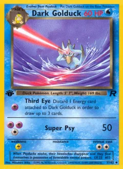 Dark Golduck 1st Edition
