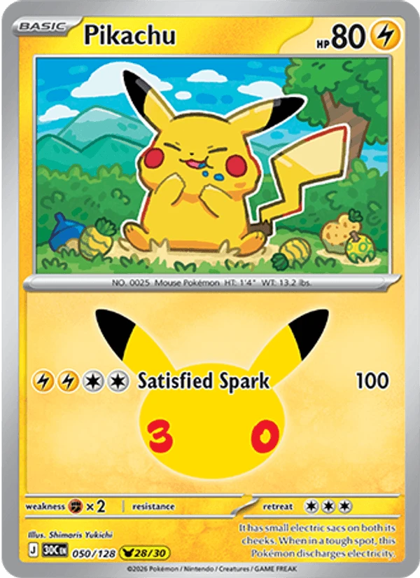 Pikachu #50