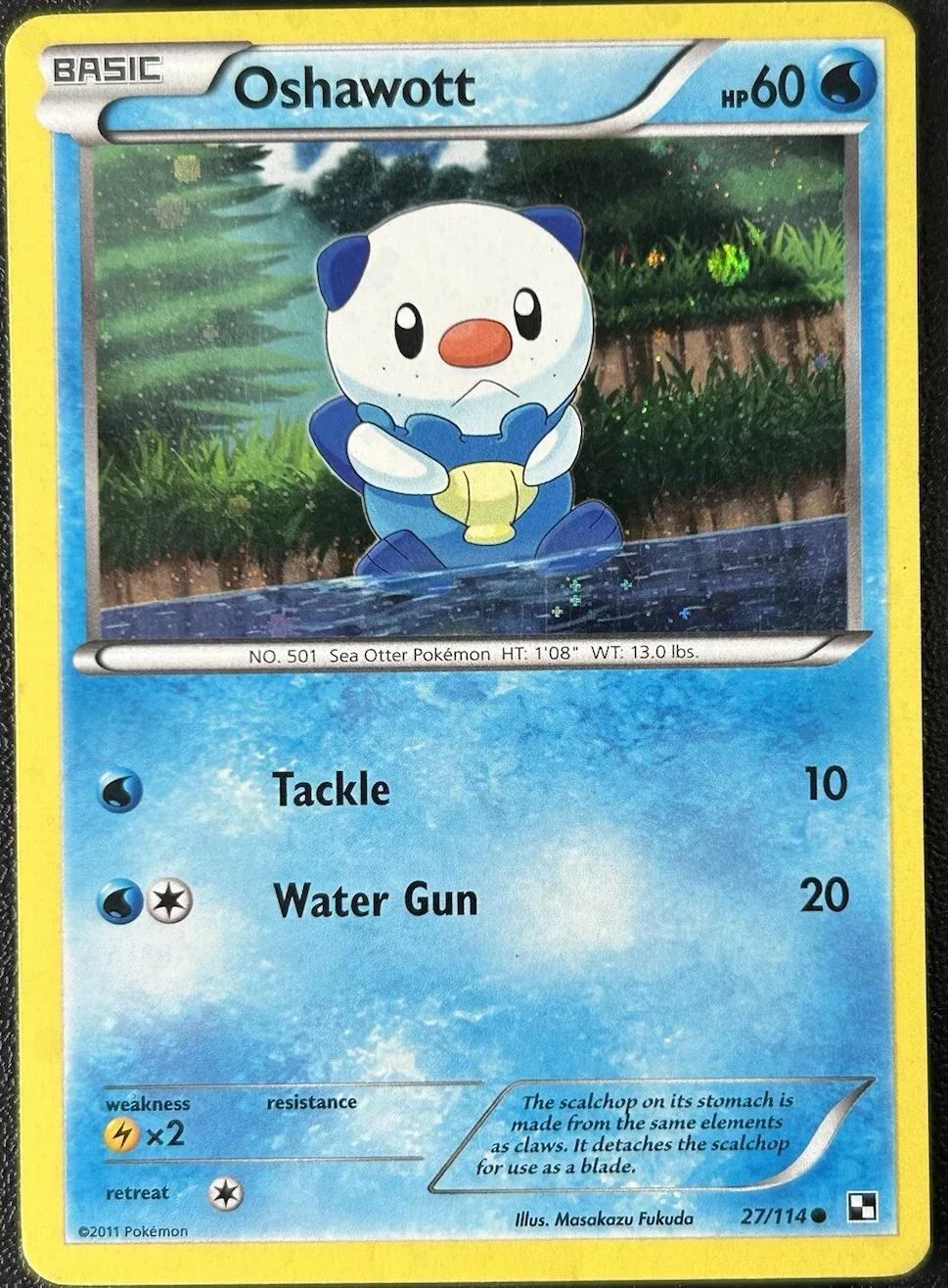 Oshawott Cosmos Holo #27