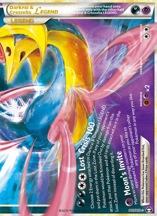 Darkrai & Cresselia Legend #100