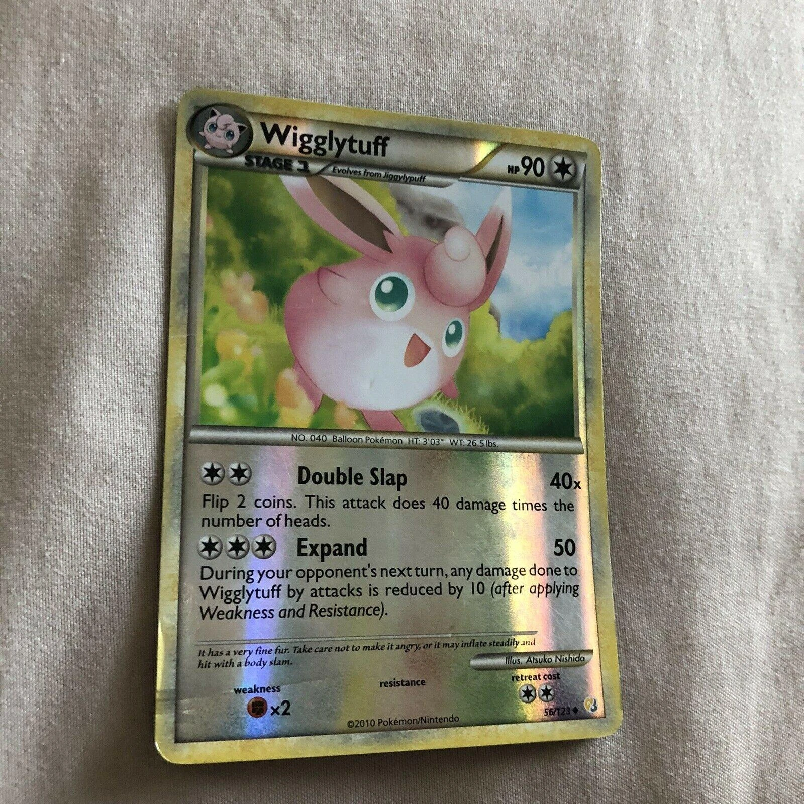 Wigglytuff Reverse Holo #56
