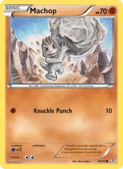 Machop Reverse Holo