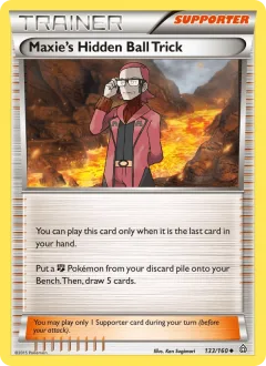 Maxie's Hidden Ball Trick Reverse Holo