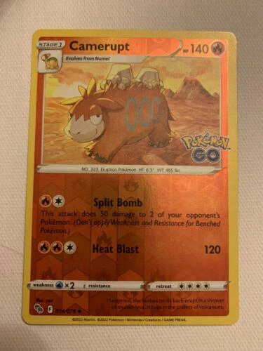 Camerupt Reverse Holo #14