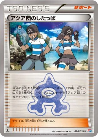 Team Aqua Grunt 1st Edition #28