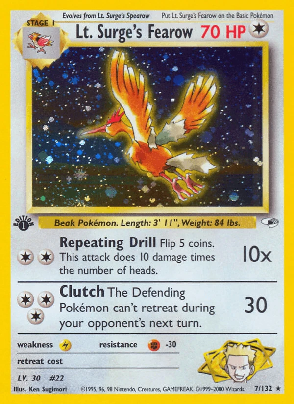 Lt Surge's Fearow #7