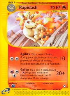 Rapidash Reverse Holo