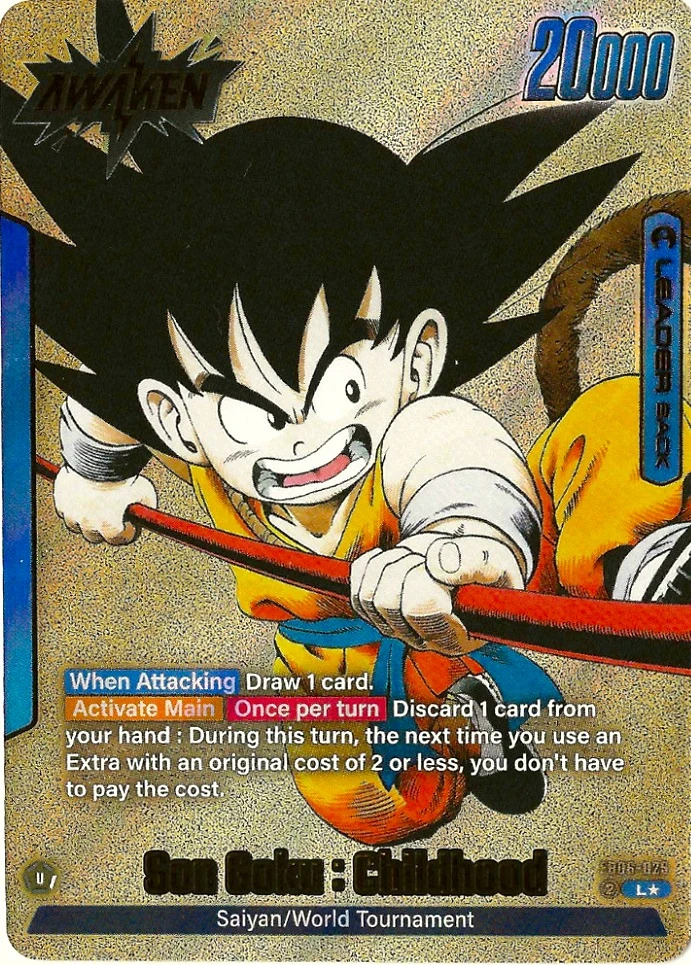 Son Goku : Childhood [Gold] #FB06-025