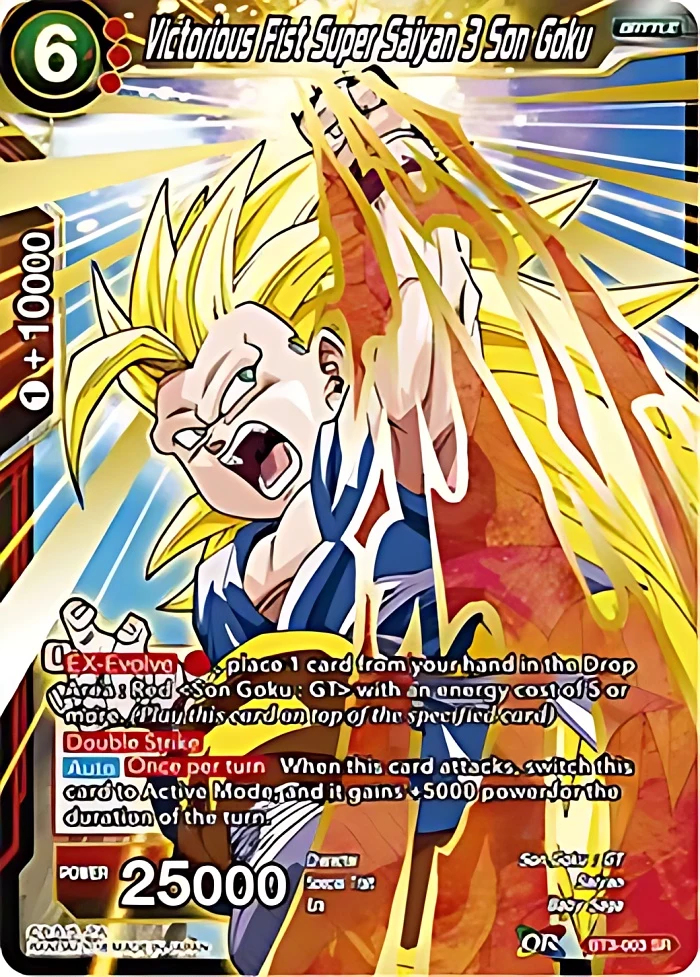 Victorious Fist Super Saiyan 3 Son Goku #BT3-003