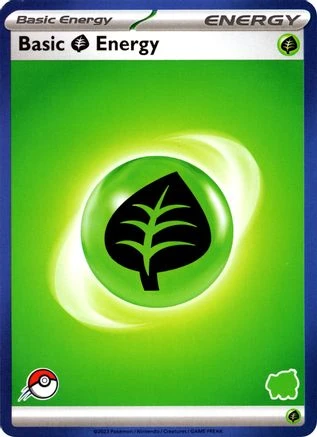 Basic Grass Energy Blue Border