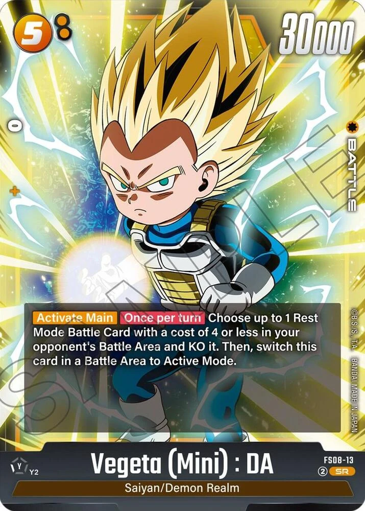 Vegeta (Mini) : DA #FS08-13